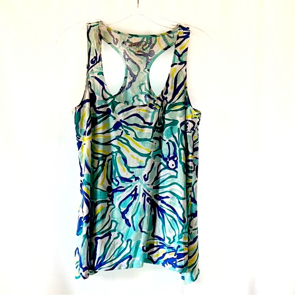 Lilly Pulitzer Monterey Racer Back Tank Top
